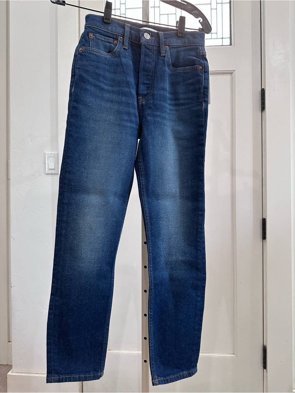 Re:Done 90s High Rise Ankle Crop NWT size 25